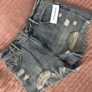 Pacsun high waisted festival shorts ✨